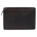 LOUIS VUITTON Epi Pochette Homme Clutch Bag Black M52522 LV Auth LNZ204-2