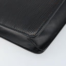 LOUIS VUITTON Epi Pochette Homme Clutch Bag Black M52522 LV Auth LNZ204-14