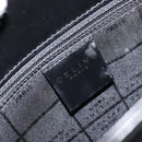 CELINE Shoulder Bag Leather Black Gold Auth LNZ211-10