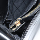 CELINE Shoulder Bag Leather Black Gold Auth LNZ211-21