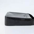 CELINE Shoulder Bag Leather Black Gold Auth LNZ211-3