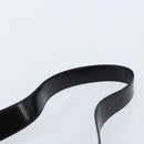 CELINE Shoulder Bag Leather Black Gold Auth LNZ211-8