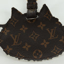 LOUIS VUITTON Catgram Porto Address Catgram Key Holder Black MP2282 Auth LNZ214M-9
