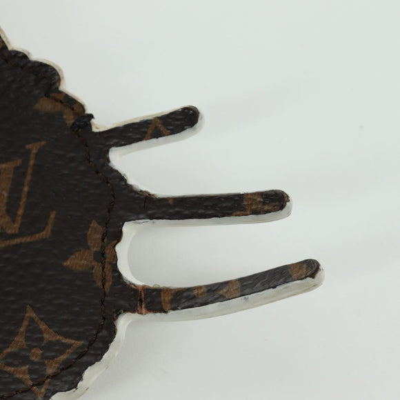 LOUIS VUITTON Catgram Porto Address Catgram Key Holder Black MP2282 Auth LNZ214M