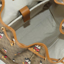 GUCCI Micro GG Supreme GUCCIxDisney Schoudertas PVC Beige 603898 Auth LNZ217SM-10
