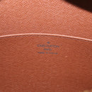 LOUIS VUITTON Epi Pochette Homme Bag Brown Zipangu Gold M52528 LV Auth LNZ226-9