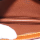 LOUIS VUITTON Epi Pochette Homme Bag Brown Zipangu Gold M52528 LV Auth LNZ226-10