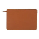 LOUIS VUITTON Epi Pochette Homme Bag Brown Zipangu Gold M52528 LV Auth LNZ226-2