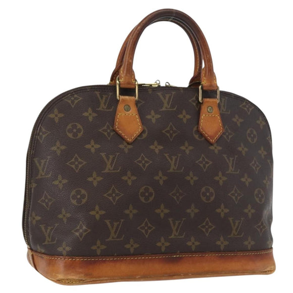 LOUIS VUITTON Monogram Alma Hand Bag M51130 LV Auth LNZ229