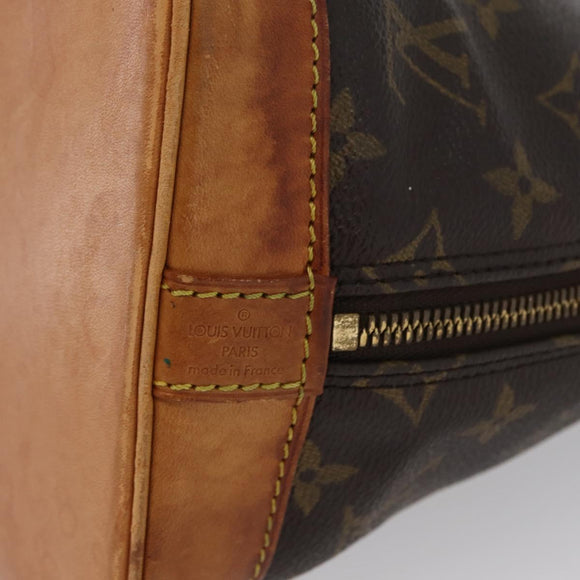 LOUIS VUITTON Monogram Alma Hand Bag M51130 LV Auth LNZ229