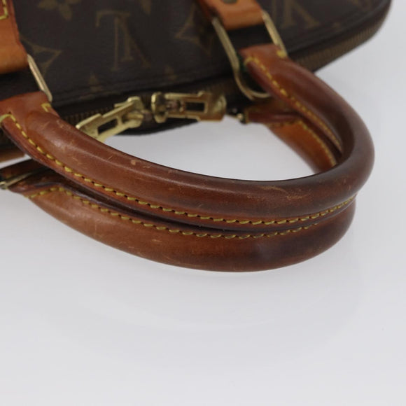 LOUIS VUITTON Monogram Alma Hand Bag M51130 LV Auth LNZ229