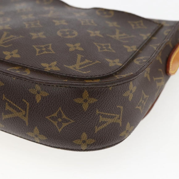 LOUIS VUITTON Monogram Saint Cloud GM Schoudertas M51242 LV Auth LNZ234