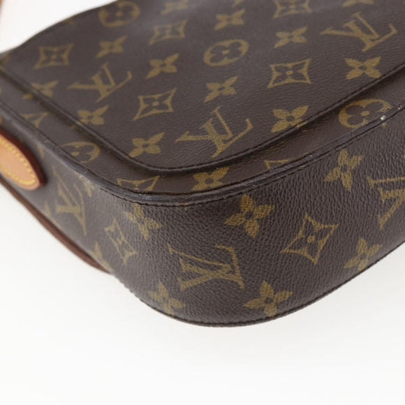 LOUIS VUITTON Monogram Saint Cloud GM Schoudertas M51242 LV Auth LNZ234