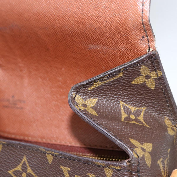 LOUIS VUITTON Monogram Saint Cloud GM Schoudertas M51242 LV Auth LNZ234