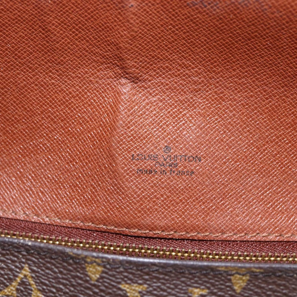 LOUIS VUITTON Monogram Saint Cloud GM Schoudertas M51242 LV Auth LNZ234