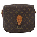 LOUIS VUITTON Monogram Saint Cloud GM Schoudertas M51242 LV Auth LNZ234-13