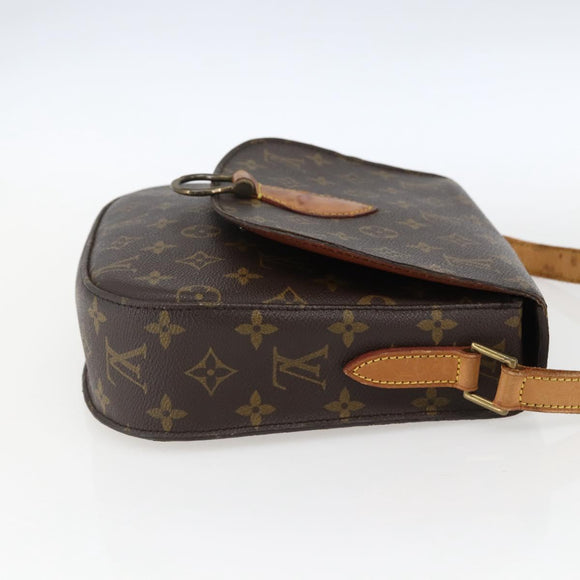 LOUIS VUITTON Monogram Saint Cloud GM Schoudertas M51242 LV Auth LNZ234