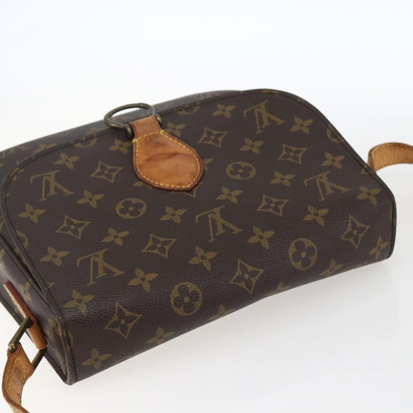 LOUIS VUITTON Monogram Saint Cloud GM Schoudertas M51242 LV Auth LNZ234
