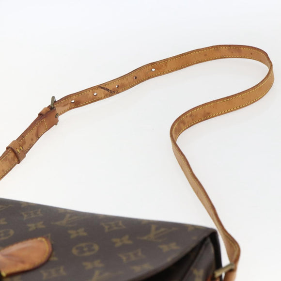 LOUIS VUITTON Monogram Saint Cloud GM Schoudertas M51242 LV Auth LNZ234