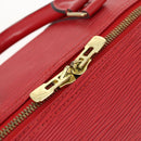 LOUIS VUITTON Epi Keepall 55 Boston Bag Red M42957 LV Auth LNZ240-19
