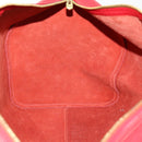 LOUIS VUITTON Epi Keepall 55 Boston Bag Red M42957 LV Auth LNZ240-21