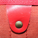 LOUIS VUITTON Epi Keepall 55 Boston Bag Red M42957 LV Auth LNZ240-12