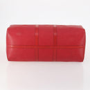 LOUIS VUITTON Epi Keepall 55 Boston Bag Red M42957 LV Auth LNZ240-5