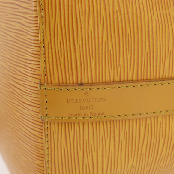 LOUIS VUITTON Epi Petit Noe Schultertasche Gelb M44109 LV Auth LNZ242
