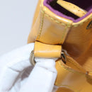 LOUIS VUITTON Epi Petit Noe Schultertasche Gelb M44109 LV Auth LNZ242-12
