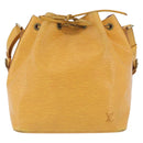 LOUIS VUITTON Epi Petit Noe Schultertasche Gelb M44109 LV Auth LNZ242-13