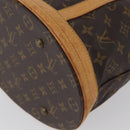 LOUIS VUITTON Monogram Bucket GM Shoulder Bag M42236 LV Auth LNZ244-15