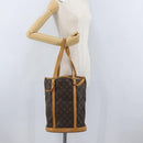 LOUIS VUITTON Monogram Bucket GM Shoulder Bag M42236 LV Auth LNZ244-22