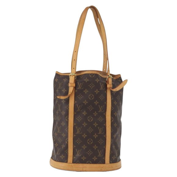 LOUIS VUITTON Monogram Bucket GM Shoulder Bag M42236 LV Auth LNZ244