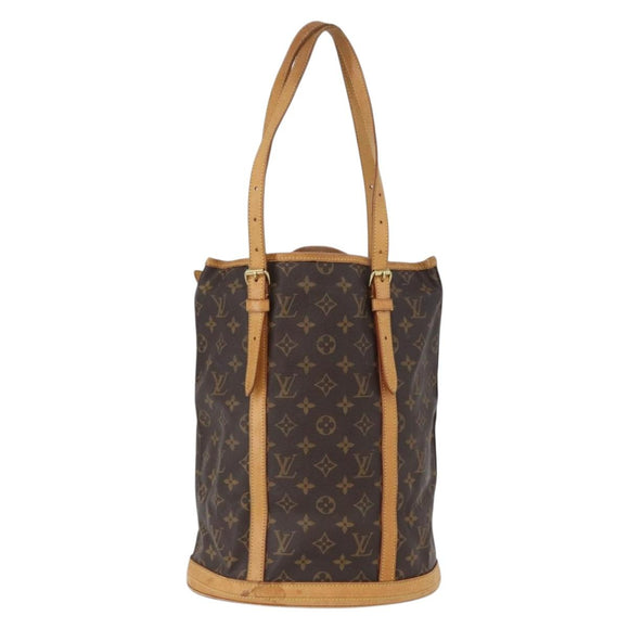 LOUIS VUITTON Monogram Bucket GM Shoulder Bag M42236 LV Auth LNZ244