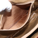 CELINE Macadam Canvas Hand Bag PVC Beige Gold Auth LNZ245-23