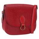 LOUIS VUITTON Epi Saint Cloud GM Shoulder Bag Red M52197 LV Auth LNZ246-1