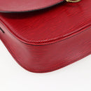 LOUIS VUITTON Epi Saint Cloud GM Shoulder Bag Red M52197 LV Auth LNZ246-16