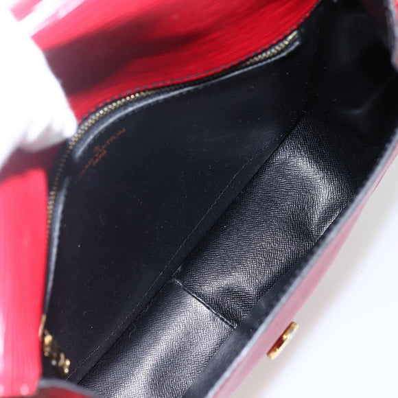 LOUIS VUITTON Epi Saint Cloud GM Shoulder Bag Red M52197 LV Auth LNZ246