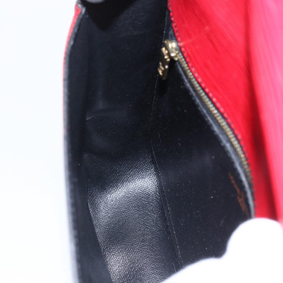 LOUIS VUITTON Epi Saint Cloud GM Shoulder Bag Red M52197 LV Auth LNZ246