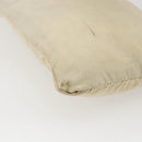 PRADA Shoulder Bag Nylon Ivory Silver Auth LNZ256-8