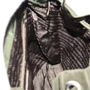 PRADA Backpack Nylon Khaki Silver Auth LNZ259-23