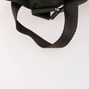 PRADA Backpack Nylon Khaki Silver Auth LNZ259-7