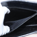 GUCCI Shoulder Bag Patent leather Brown Silver 001 3034 1705 Auth LNZ260-11