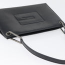 GUCCI Shoulder Bag Patent leather Brown Silver 001 3034 1705 Auth LNZ260-6