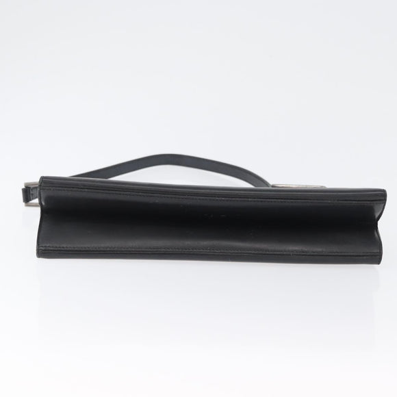 GUCCI Shoulder Bag Patent leather Brown Silver 001 3034 1705 Auth LNZ260