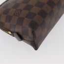 LOUIS VUITTON Damier Ebene Pochette Cosmetic GM Pouch N23345 LV Auth LNZ262-15