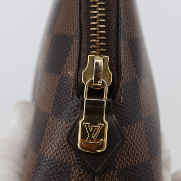 LOUIS VUITTON Damier Ebene Pochette Cosmetic GM Pouch N23345 LV Auth LNZ262