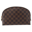 LOUIS VUITTON Damier Ebene Pochette Cosmetic GM Pouch N23345 LV Auth LNZ262-13