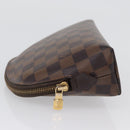 LOUIS VUITTON Damier Ebene Pochette Cosmetic GM Pouch N23345 LV Auth LNZ262-4