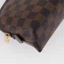 LOUIS VUITTON Damier Ebene Pochette Cosmetic GM Pouch N23345 LV Auth LNZ262-7